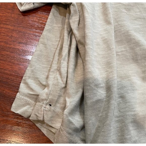 BUCK MASON  SLUB CURVED HEM TEE  SIZE L - Picture 7 of 11